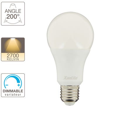 Ampoule LED standard A70, culot E27, 15W cons. (100W eq.), blanc chaud, dimmable 3
