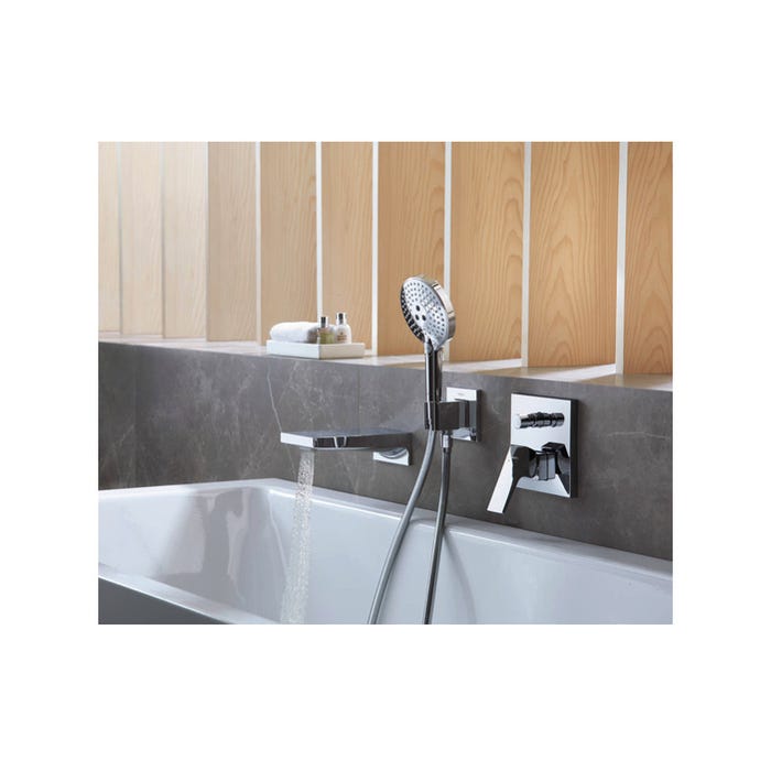 Hansgrohe Metropol Set de finition pour mitigeur bain/douche encastré, Blanc mat (32545700) 1