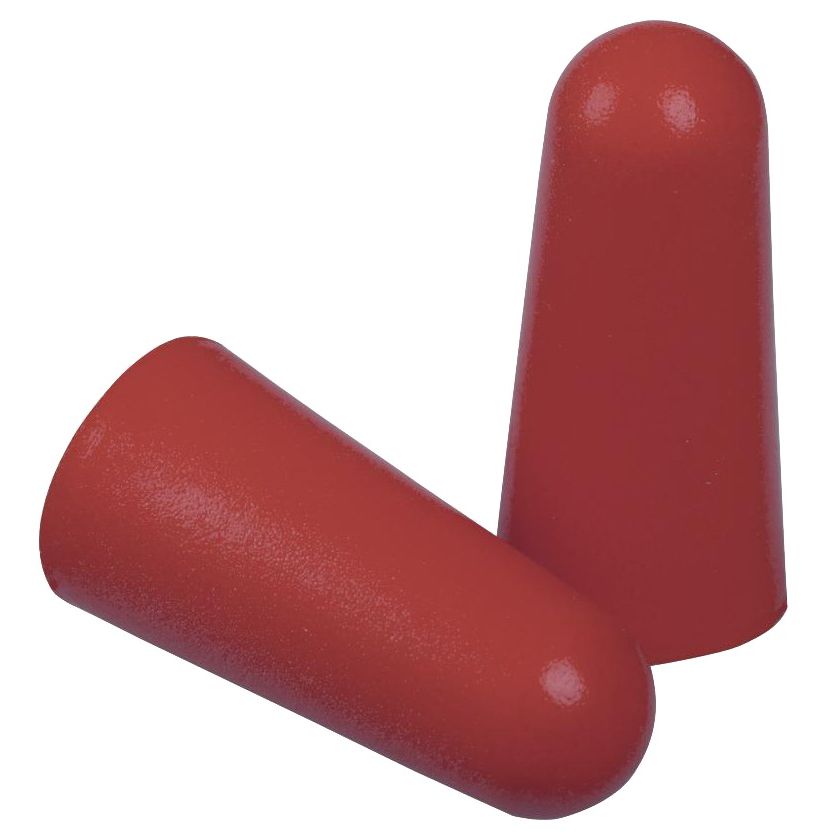 Boîte de 200 paires bouchons d’oreilles CONIC200 rouge - DELTA PLUS - CONIC200JA