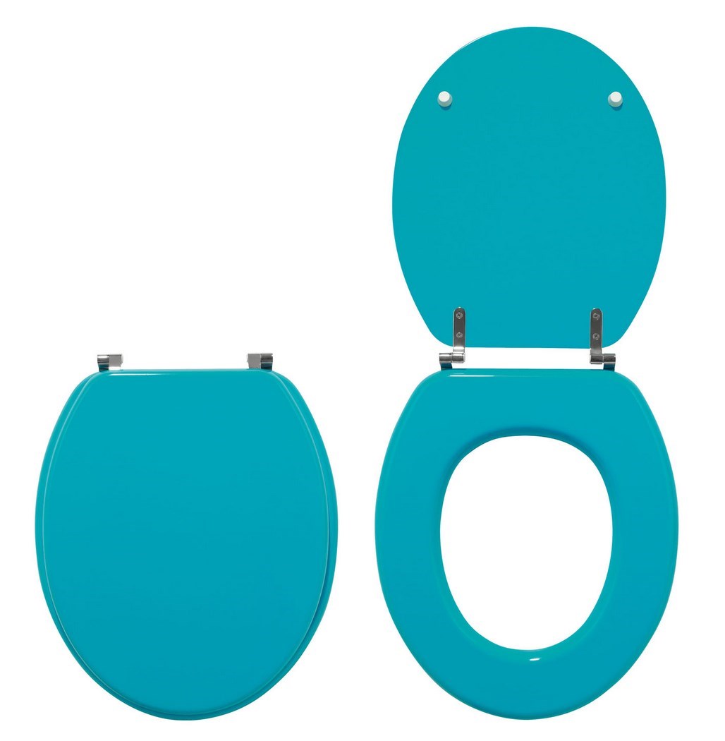 Abattant COLORS Turquoise - Couleur Turquoise