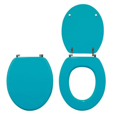 Abattant COLORS Turquoise - Couleur Turquoise 0
