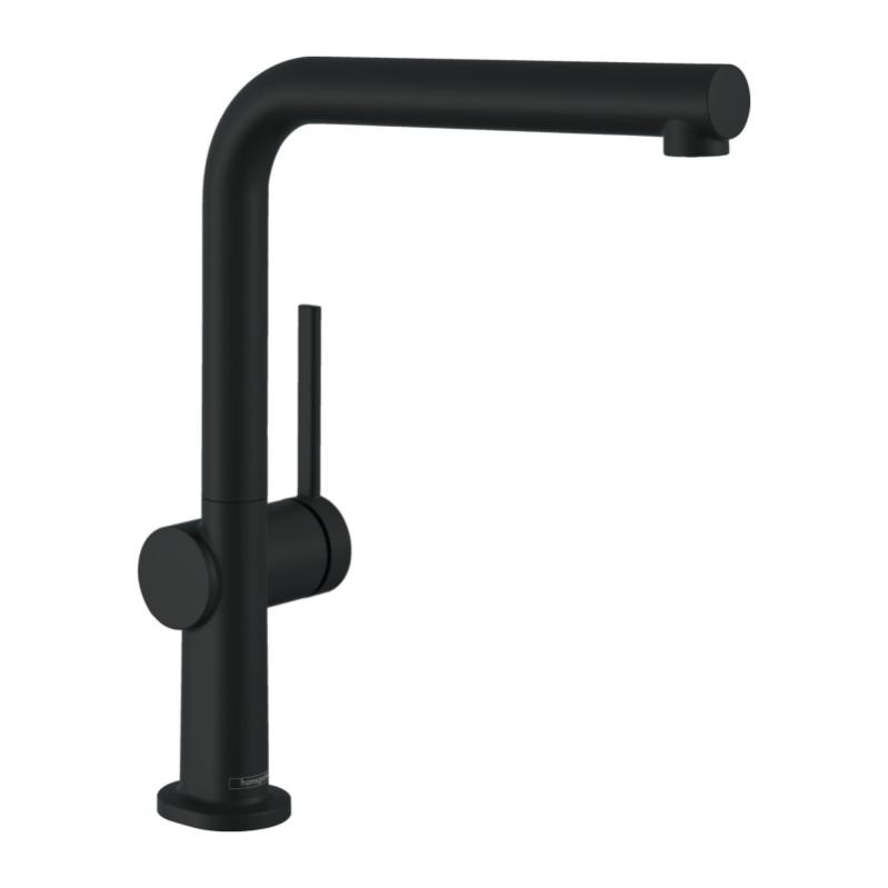 Hansgrohe Talis M54 Mitigeur de cuisine 270, 1 jet, Noir mat (72840670)