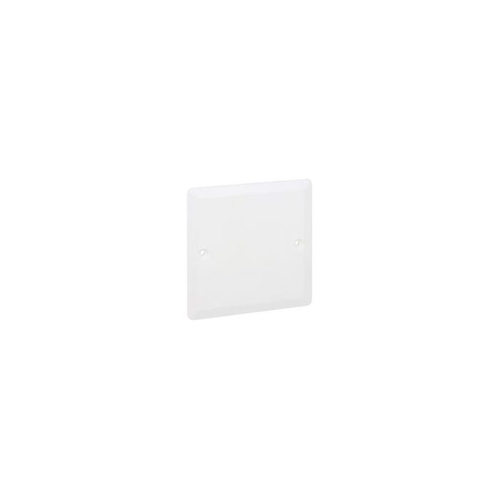 Couvercle universel BATIBOX carré pour boîte 1 poste - LEGRAND - 089281 1