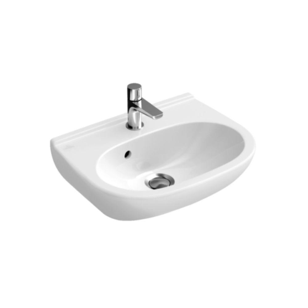 Lave main compact Villeroy et Boch O.Novo blanc, 45 x 35