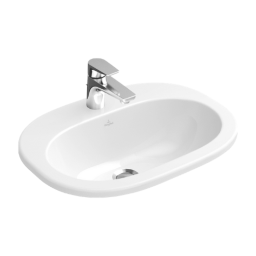 Villeroy et Boch - Vasque à encastrer O.Novo 56 x 40,5 cm, Blanc