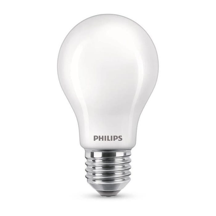 Philips ampoule LED Equivalent 75W E27 Blanc froid non dimmable, verre, lot de 2 1