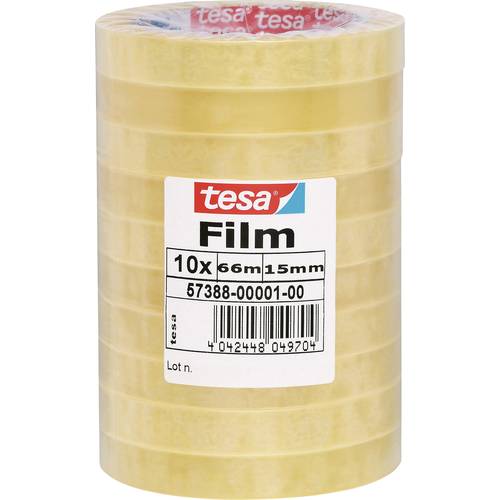 tesa 57388-00001-01 tesafilm Standard transparent (L x l) 66 m x 15 mm 10 pc(s)