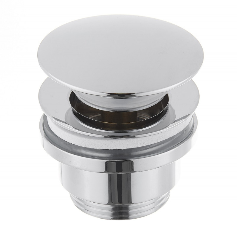 Optima Bonde pour lavabo, Clic-clac, G" 5/4, Chrome (VF785CR)