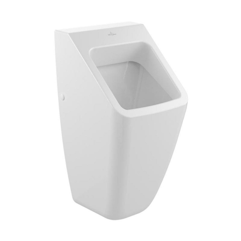 Villeroy & Boch Architectura Urinoir Suspendu En Céramique, Arrivée Et Sortie D'eau Invisibles (55870001)