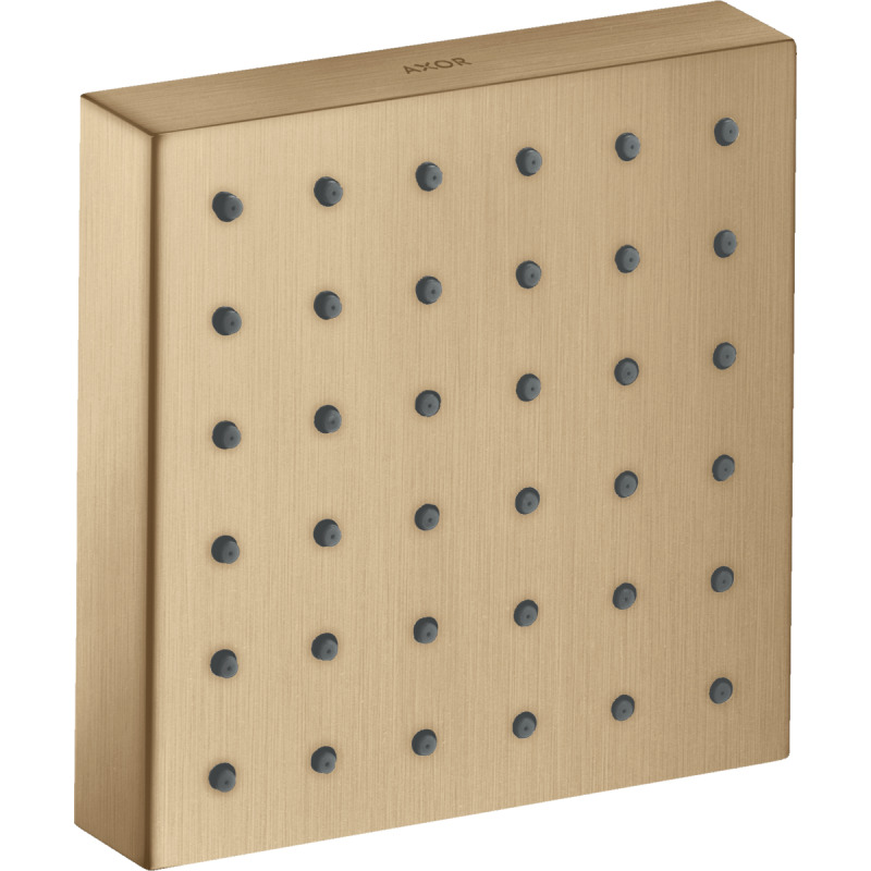 Axor ShowerSolutions Module multifonctions : Douche de tête, douche d'épaule ou douchette latérale, Bronze brossé (28491140)