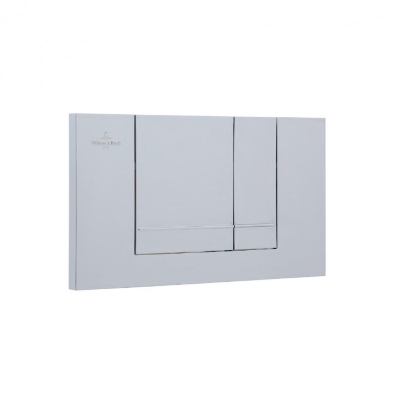 Villeroy & Boch Pack WC Bâti-support + WC Ideal Standard TESI AquaBlade sans bride fixations invisibles + Plaque chrome mat 3