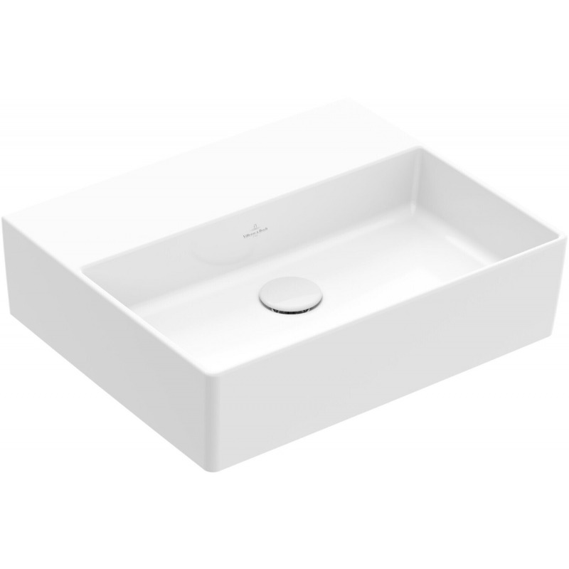 Villeroy & Boch Memento Lavabo Suspendu 500x420mm, Sans Trop-plein, Sans Trou Pour Robinetterie, Blanc (4a2253r2)