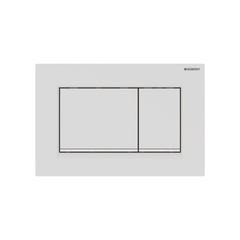 Geberit Sigma30 Plaque de déclenchement double touche, Blanc mat (115.883.01.1) 3