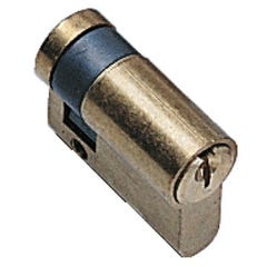 Cylindre demi te 5 - Finition : Nickelé - Longueur : 50x10 - A : 50 - TESA 1