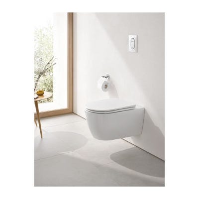 Abattant WC fermeture avec frein de chute GROHE - Gamme Essence - Blanc alpin 4