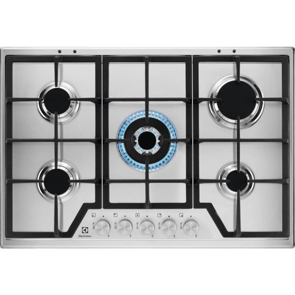 Plaque gaz ELECTROLUX 74.4 cmcm, KGS7536SX