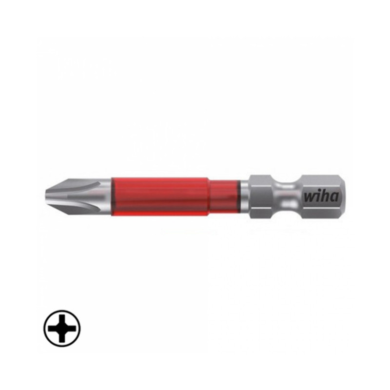 Embout de vissage MaxxTor 49mm, Phillips (x5) Wiha - Empreinte: PH3