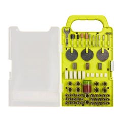 RYOBI Kit de 115 accessoires pour multitool RAKRT155 1