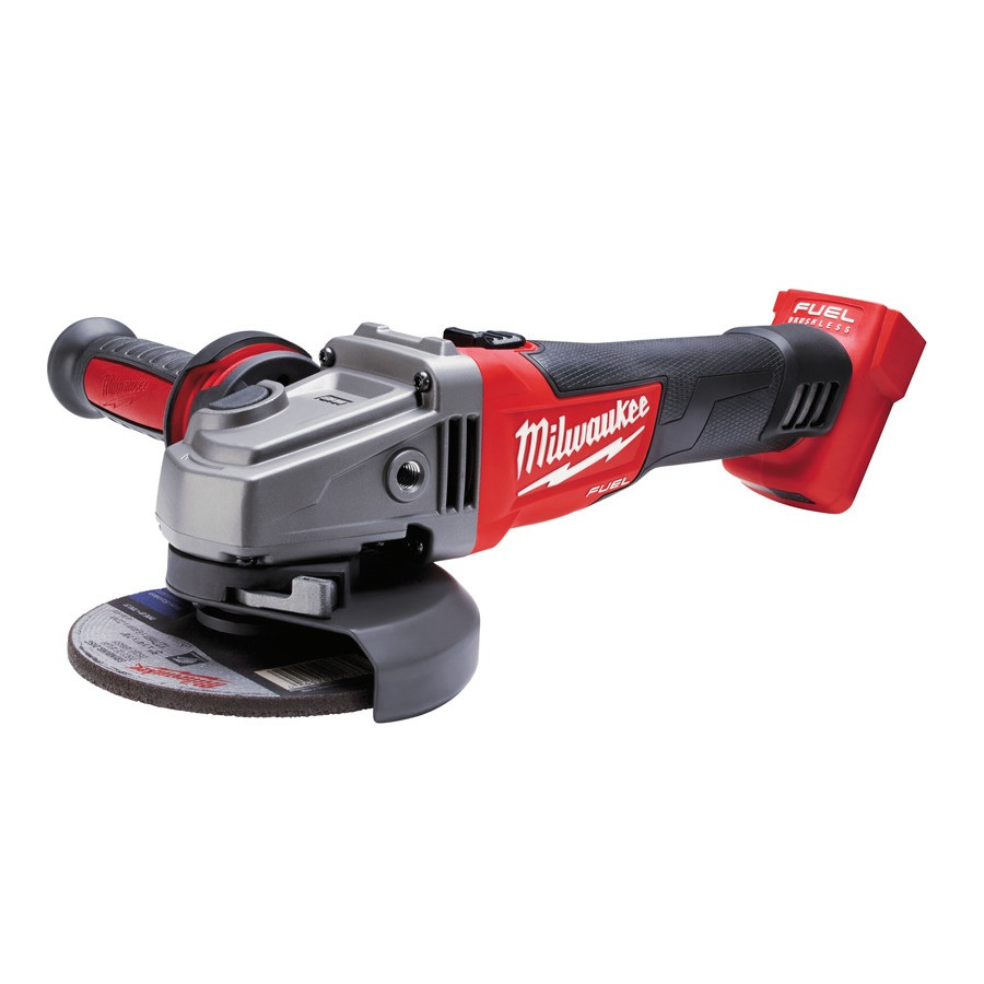Meuleuse d'angle 18 V Li-Ion sans batterie ni chargeur 125 mm avec interrupteur M18 CAG125X-0 Milwaukee