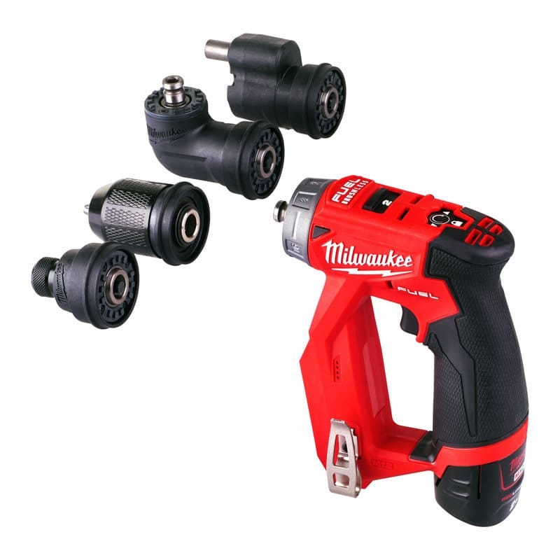 Perceuse visseuse MILWAUKEE M12 FUEL FPDXKIT-202X - 2 batteries 2.0 Ah - 1 chargeur 4933464979 1