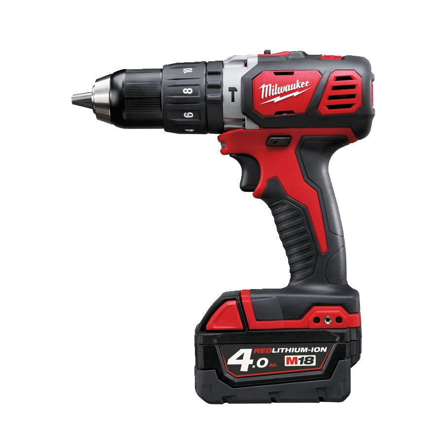 Perceuse à percussion compacte 18 V Li-Ion 4.0 Ah 60 Nm 2 vitesses M18 BPD-402X Milwaukee