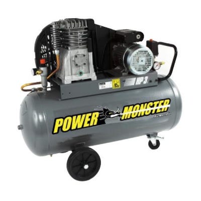 Power Monster – Compresseur professionnel 3CV 100 litres Mecafer 0