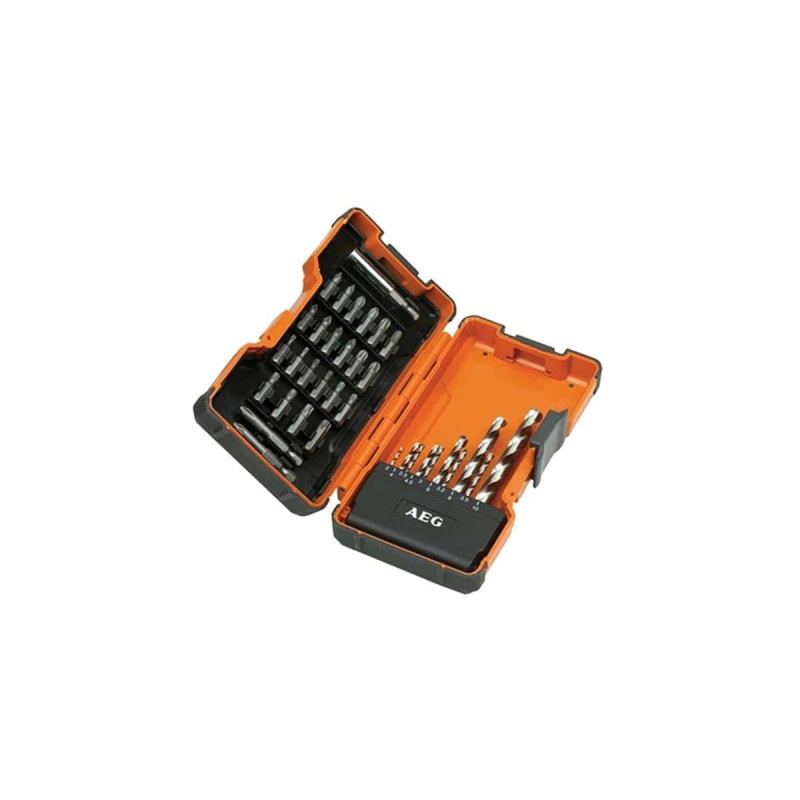 Coffret power set 35 pièces AEG embouts et forêts HSS-G 4932352249