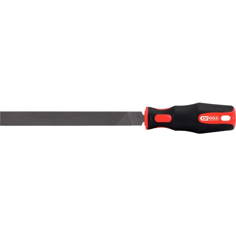 Lime plate KS TOOLS - Emmanchée - Demi-douce - 230 mm - 157.0004