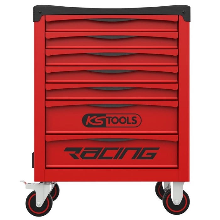 Servante KS TOOLS Racing - Rouge - 7 tiroirs - 855.0007 2