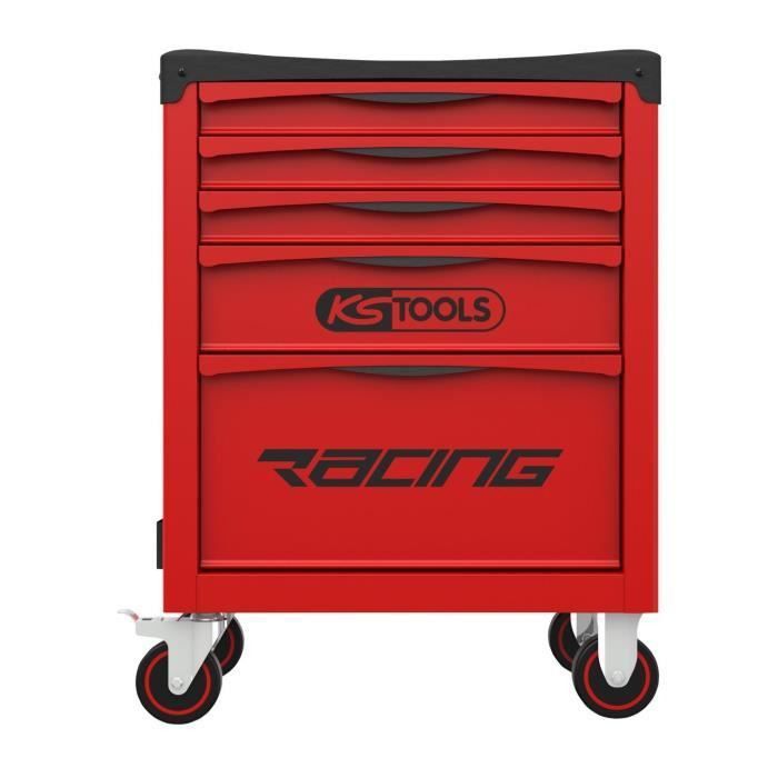 Servante KS TOOLS Racing - Rouge - 5 tiroirs - 855.0005 2