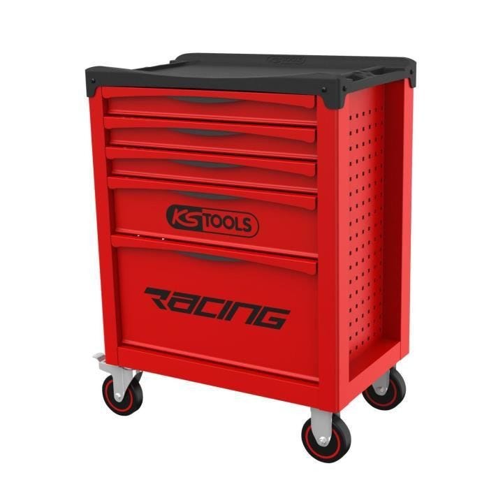Servante KS TOOLS Racing - Rouge - 5 tiroirs - 855.0005 1