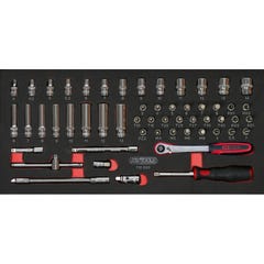 Composition d'outils KS TOOLS - Pour servante - 3 tiroirs - 158 pcs - 714.0158 1