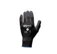 Boîte de 12 paires de gants KS TOOLS - Microfibres - Noir - Taille XL - 310.0330