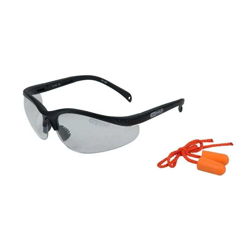 Lunettes KS TOOLS - Avec protections auditives - 310.0176 0