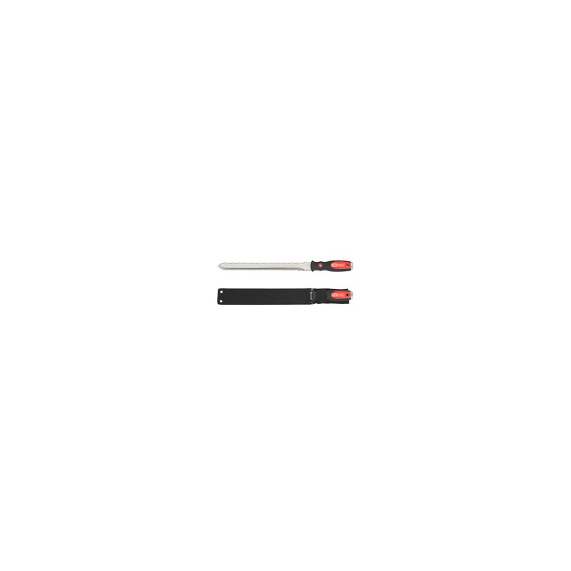 KS TOOLS 907.2507 Scie couteau 280mm découpe de laine de verre à poignée bi-matière