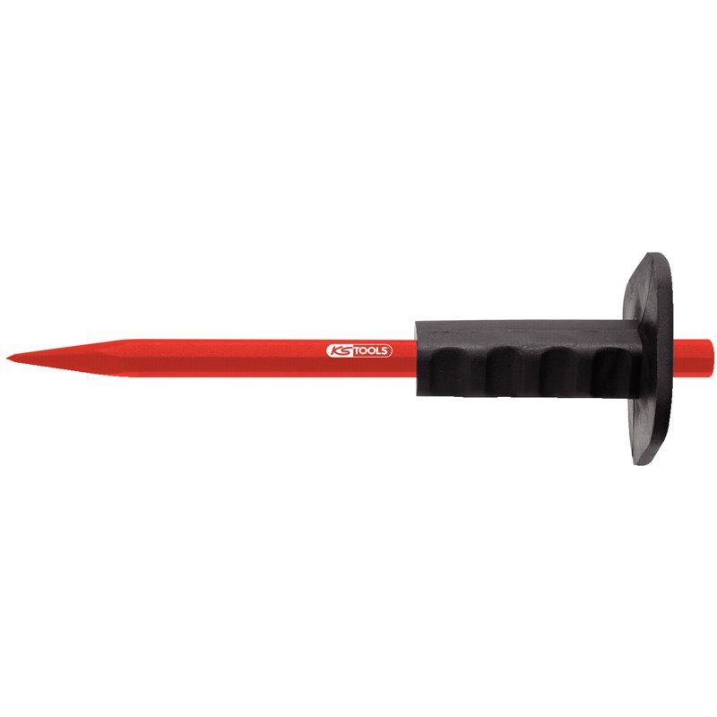 Pointerolle de maçon corps héxagonal poignée sécurité, 14 mm -Longueur 250 mm-