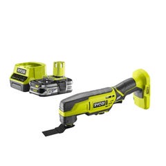 Pack RYOBI Multitool 18V OnePlus R18MT3-0 - 1 Batterie 2.5Ah - 1 Chargeur rapide RC18120-125 0