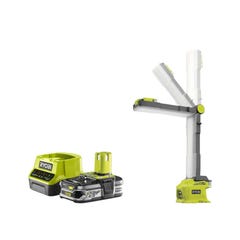 Pack RYOBI Lampe LED modulable 850 lumens 18V One+ R18ALF-0 - 1 Batterie 2.5Ah - 1 Chargeur rapide RC18120-125 0