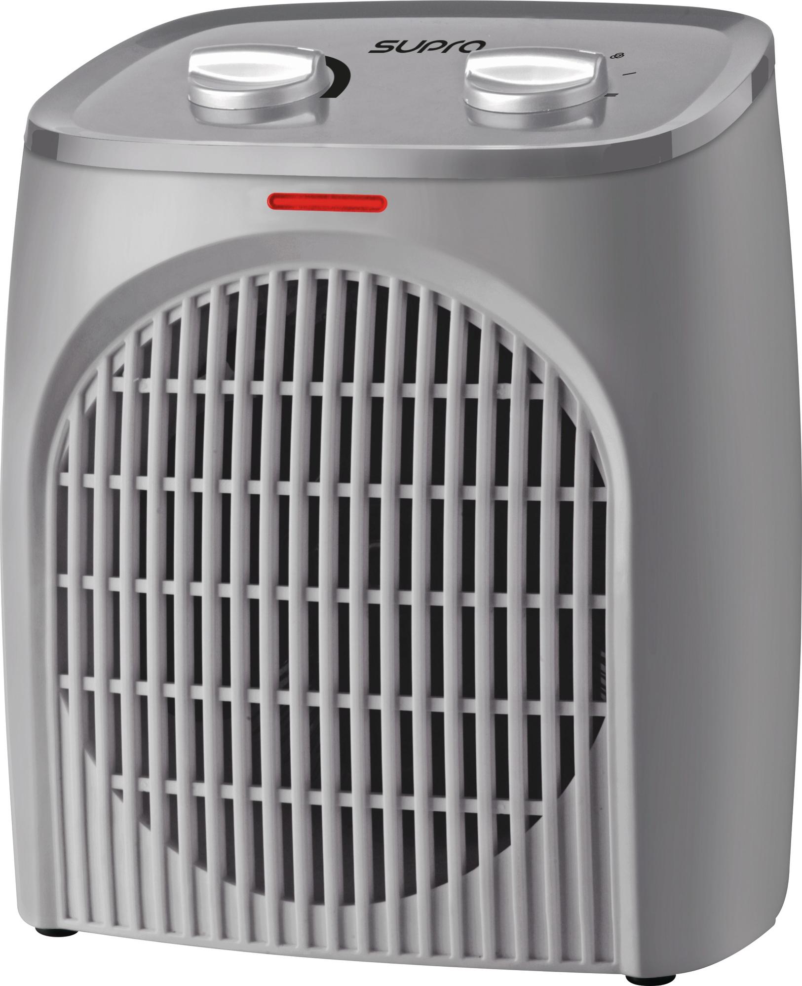 Radiateur soufflant à thermostat mécanique Soufleo - 2000 W - Gris