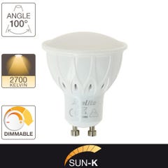 Ampoule LED Smart Lighting, culot GU10, 6,5W cons. (35W eq.), lumière blanc chaud 2