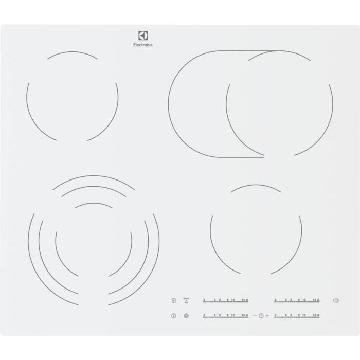Plaque vitrocéramique ELECTROLUX 7100W 59cm, ELE7332543474479