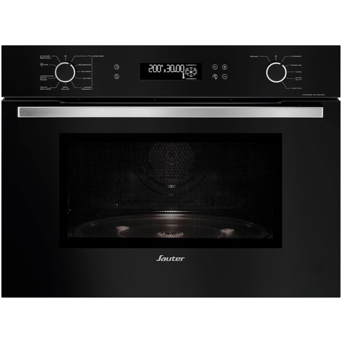 Micro ondes combiné encastrable SAUTER SKC6302LB
