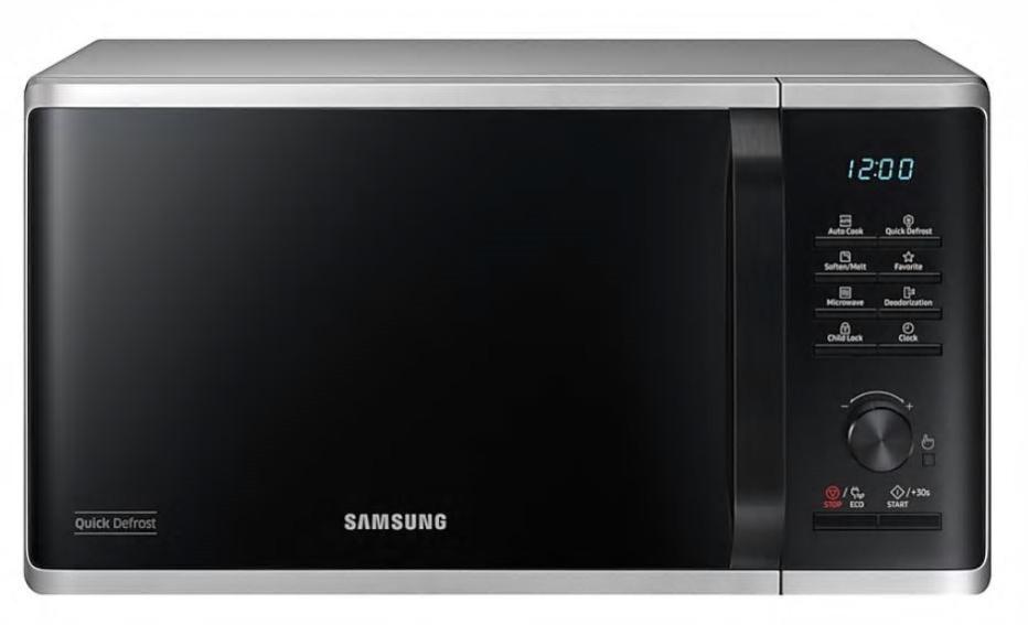 Micro-ondes pose libre 23L SAMSUNG 800W 48.9cm, MS23K3515ASEF