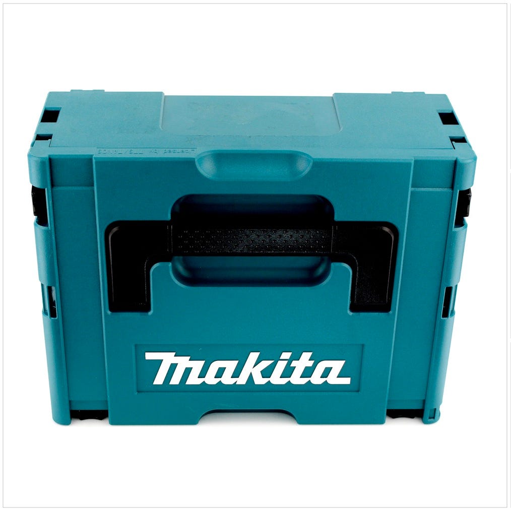Makita DHP 482 ZW RT1J - 18 V Li-Ion Perceuse visseuse à percussion sans fil avec boîtier Makpac + 1x BL1850 5,0Ah Batterie + DC 18 RC Chargeur rapide 2