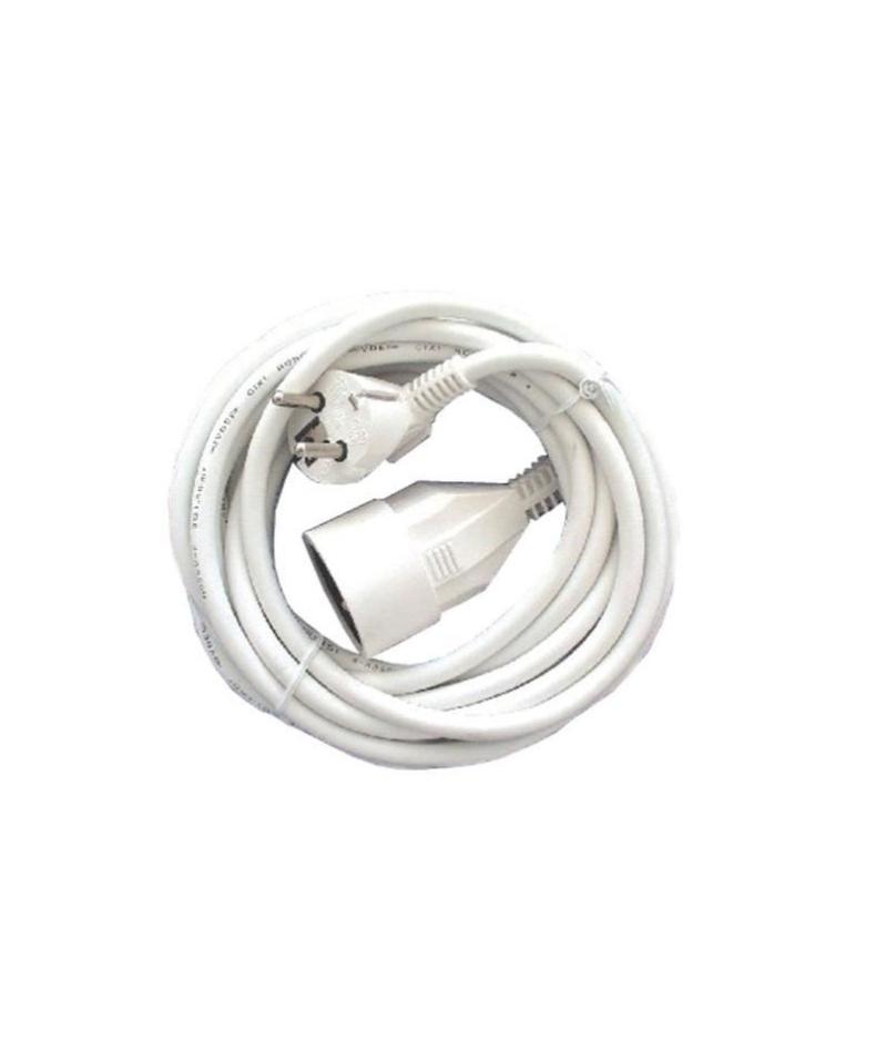 CHACON Prolongateur HO5VVF 3 x 1,5 mm²- 10 m - Blanc