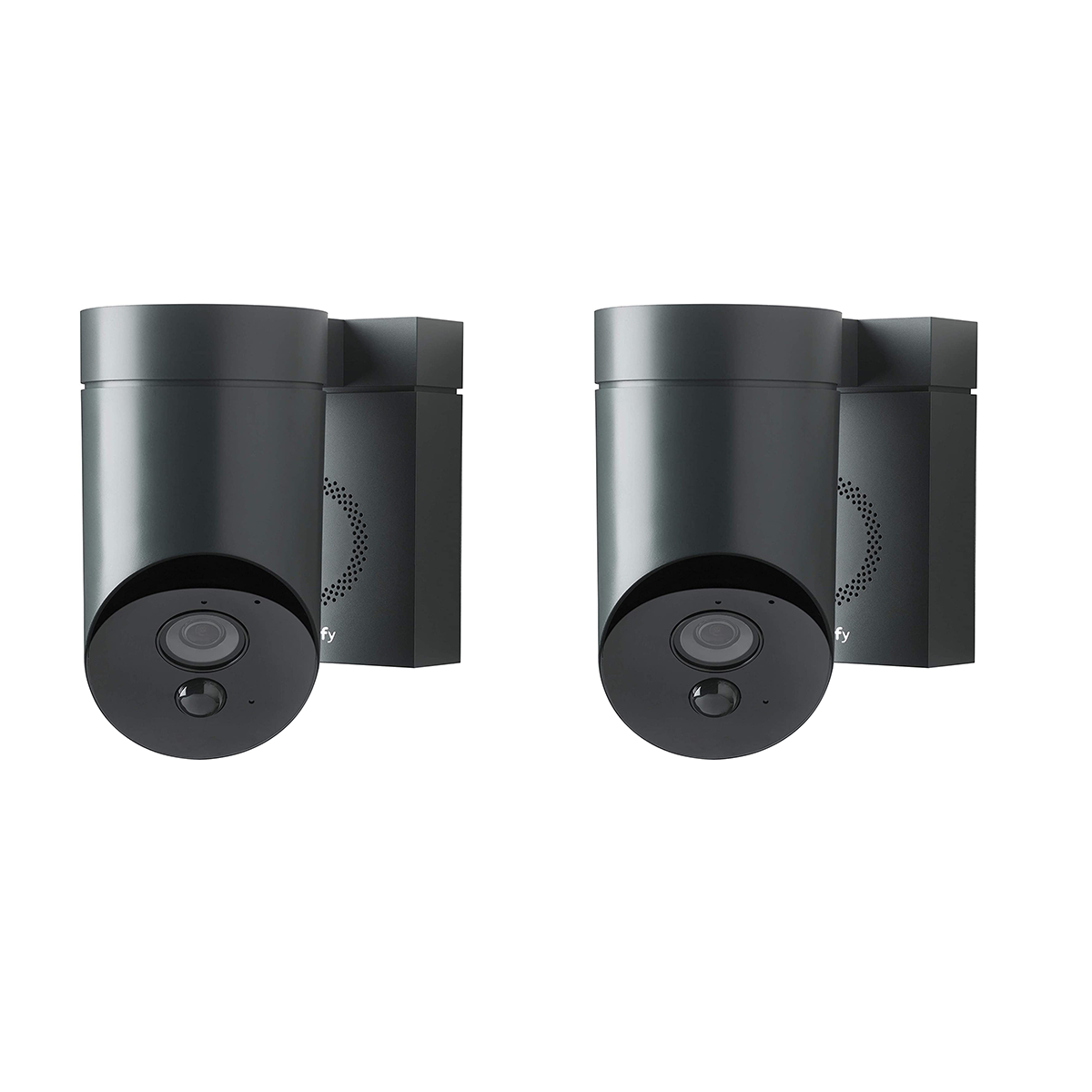 Lot de 2 caméras de surveillance SOMFY extérieure ip wifi, gris