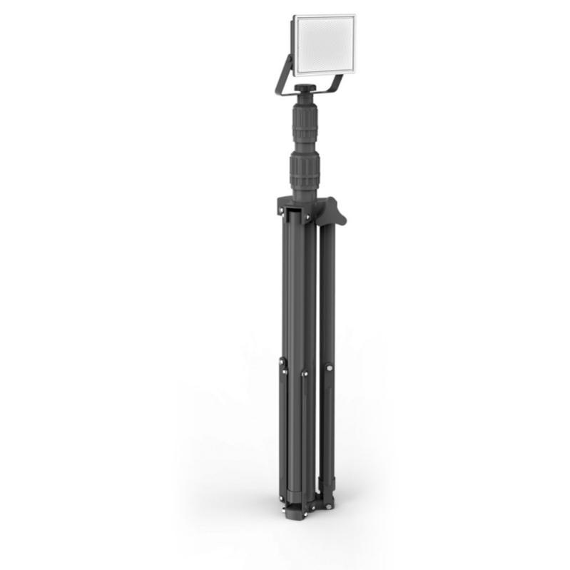 Xanlite - Projecteur de chantier secteur 230 V Trépied 1 tête 20W 1600 LM 6500 K Projection 40 M IP 44 - PR20WT