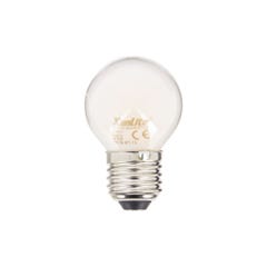 Ampoule LED Filament P45, culot E27, 6,5W cons. (60W eq.), 2700K Blanc Chaud 0
