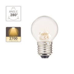 Ampoule LED Filament P45, culot E27, 6,5W cons. (60W eq.), 2700K Blanc Chaud 2