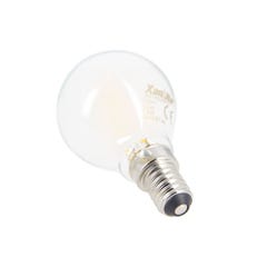 Ampoule à filament LED P45, culot E14, conso. 6,5W, Blanc chaud 4